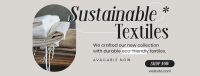 Sustainable Textiles Collection Facebook Cover