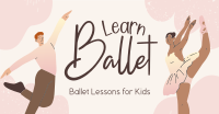 Kids Ballet Lessons Facebook Ad