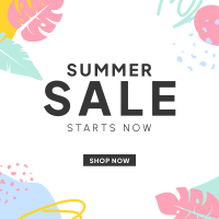 Flashy Summer Sale Instagram Post