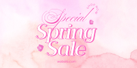 Special Spring Sale Twitter Post