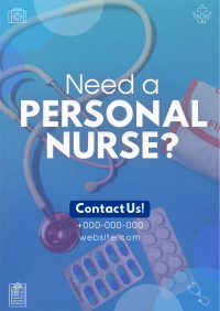 Modern Personal Nurse Flyer