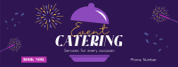 Party Catering Facebook Cover Design