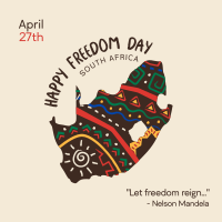 South African Freedom Day Instagram Post