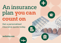 Symbol Insurance Plan Postcard