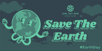 Modern Earth Day Twitter Post