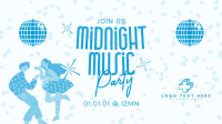 Midnight Music Party Animation