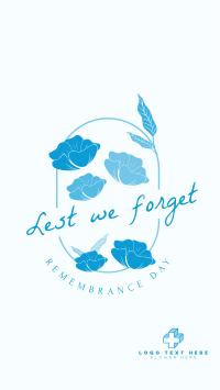 Lest We Forget Facebook Story Image Preview