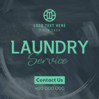 Clean Laundry Service Instagram Post