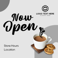 Coffee And Cookie Instagram Post Design