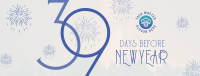 Classy Year End Countdown Facebook Cover Image Preview