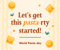 World Pasta Greeting Facebook Post