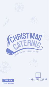 Christmas Catering Facebook Story