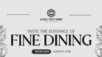Floral Fine Dining Animation
