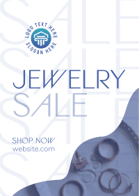 Organic Minimalist Jewelry Sale Poster