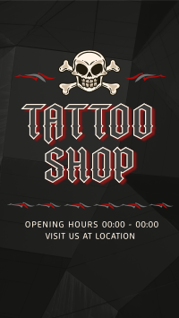 Tattoo Shop Instagram Story example 4