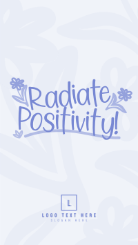 Generate Positivity Facebook Story