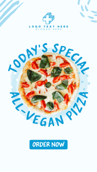 Vegan Pizza Facebook Story