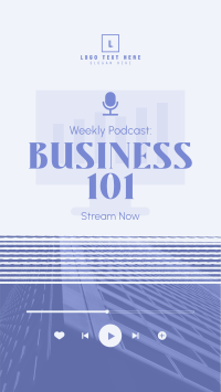 Business Talk Podcast Instagram Story