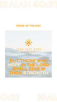 Comforting Bible Words Instagram Reel Design