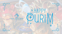 Celebrating Purim Facebook Event Cover