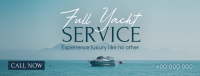 Serene Yacht Services Facebook Cover