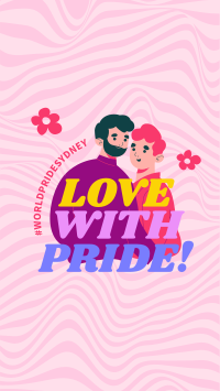 Love with Pride Facebook Story