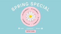 Spring Giveaway Facebook Event Cover