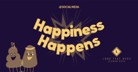 Happiness Unfolds Facebook Ad Design