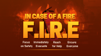 Fire Safety Tips Animation