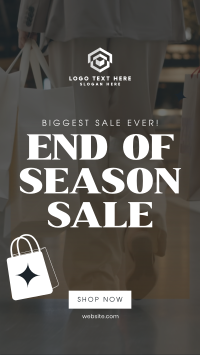 End of Season Shopping Instagram Reel