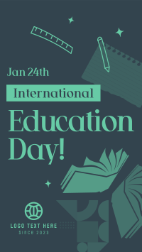 International Education Day Facebook Story