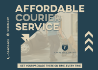 Affordable Delivery Service Postcard