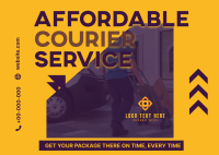 Affordable Delivery Service Postcard