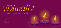 Happy Diwali Gift Certificate