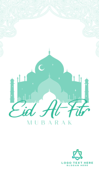 Starry Eid Al-Fitr Instagram Story