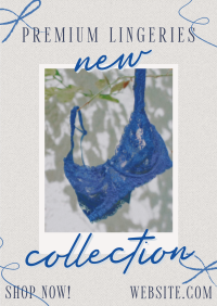 New Collection Lingerie Poster