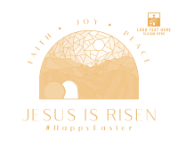 He Has Risen Facebook Post