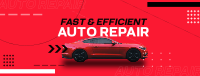 Modern Auto Repair Shop Facebook Cover Image Preview