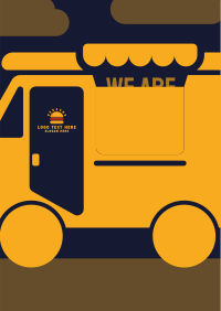 Food Truck Business Poster Design