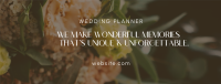 Wedding Planner Bouquet Facebook Cover