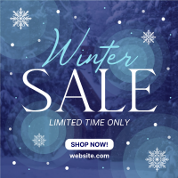 Winter Season Sale Instagram Post