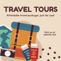 Travel Packages Instagram Post