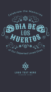 Dia De Muertos Festival Facebook Story