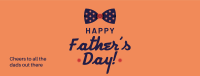 Father's Day Bow Facebook Cover Image Preview