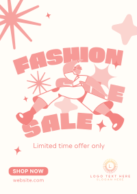 Quirky Fashion Sale Flyer Design