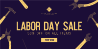 Labor Day Sale Twitter Post