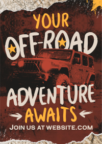 Grunge Off-Road Adventure Flyer