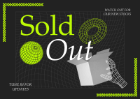 Brutalism Sold Out Postcard