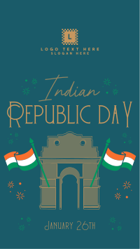 Festive Quirky Republic Day Instagram Reel Image Preview