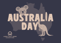 National Australia Day Postcard
